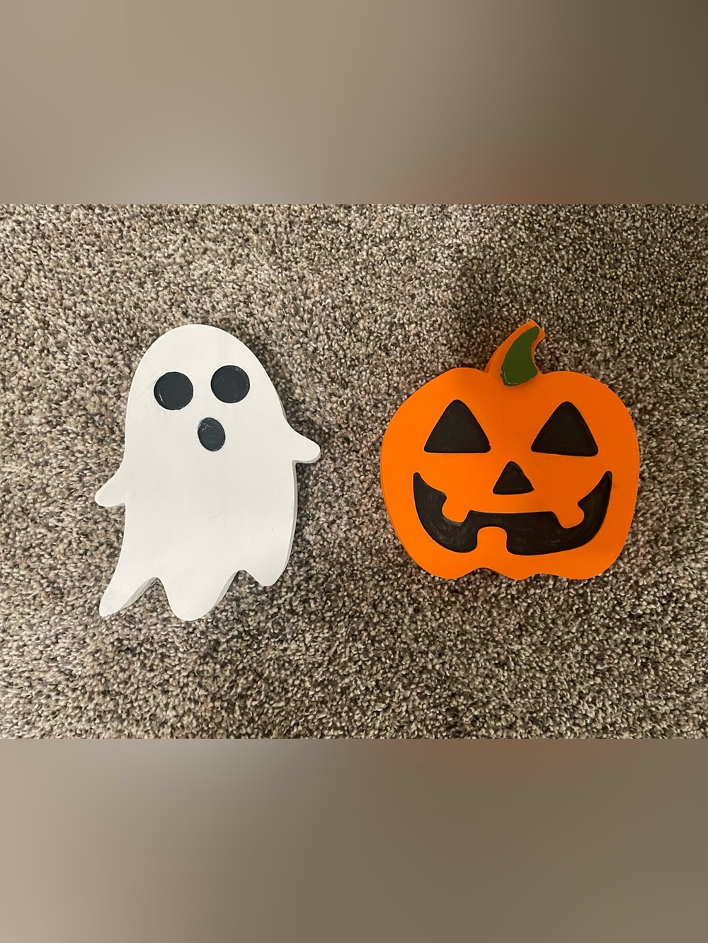 Kids Halloween Pumpkin and Ghost Costume Set - Orange & White